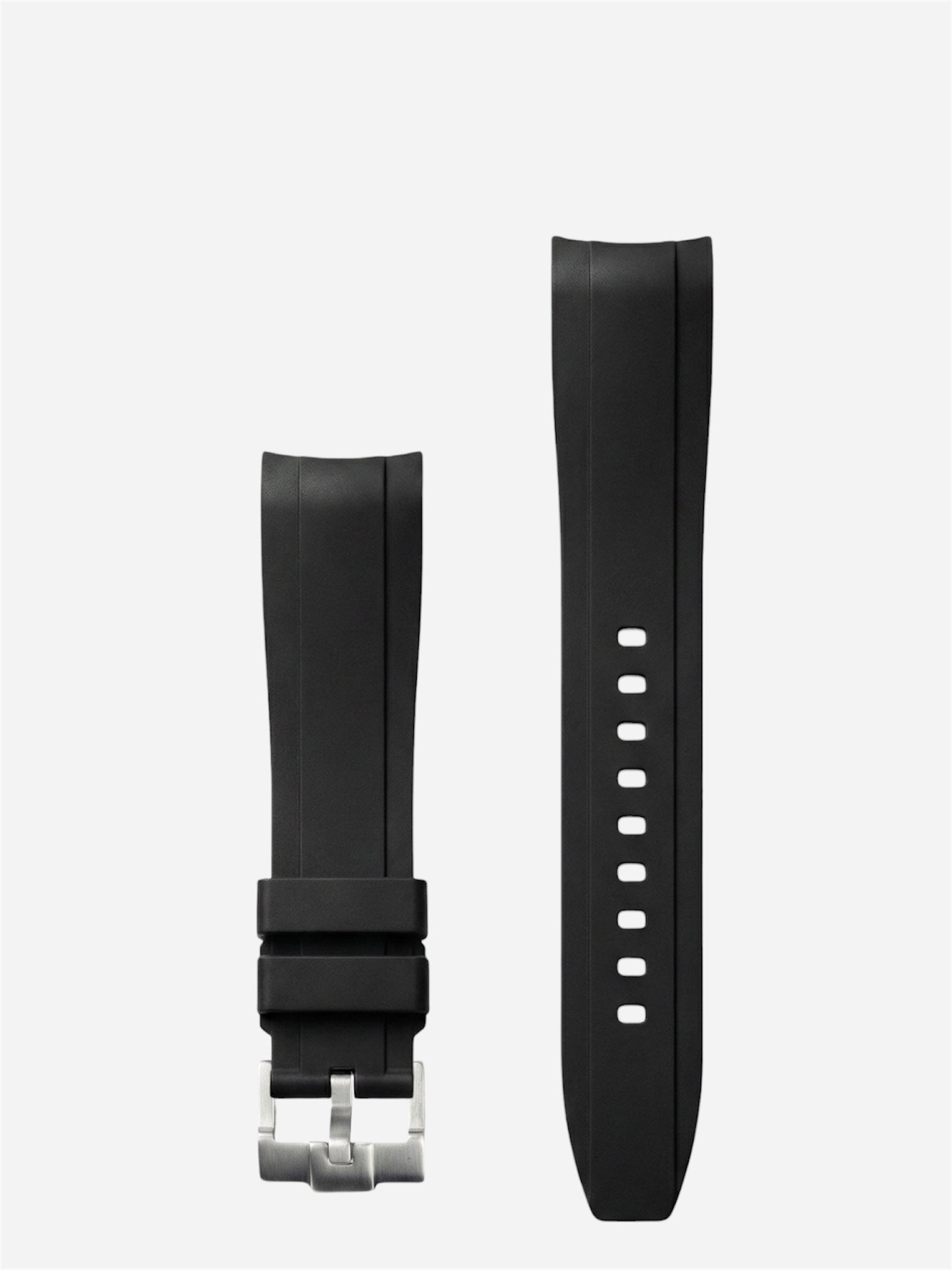 Black Rubber Strap for Omega x Swatch Mission to Pluto