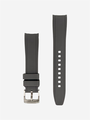 Dark Gray Rubber Strap for Omega x Swatch Mission to Pluto