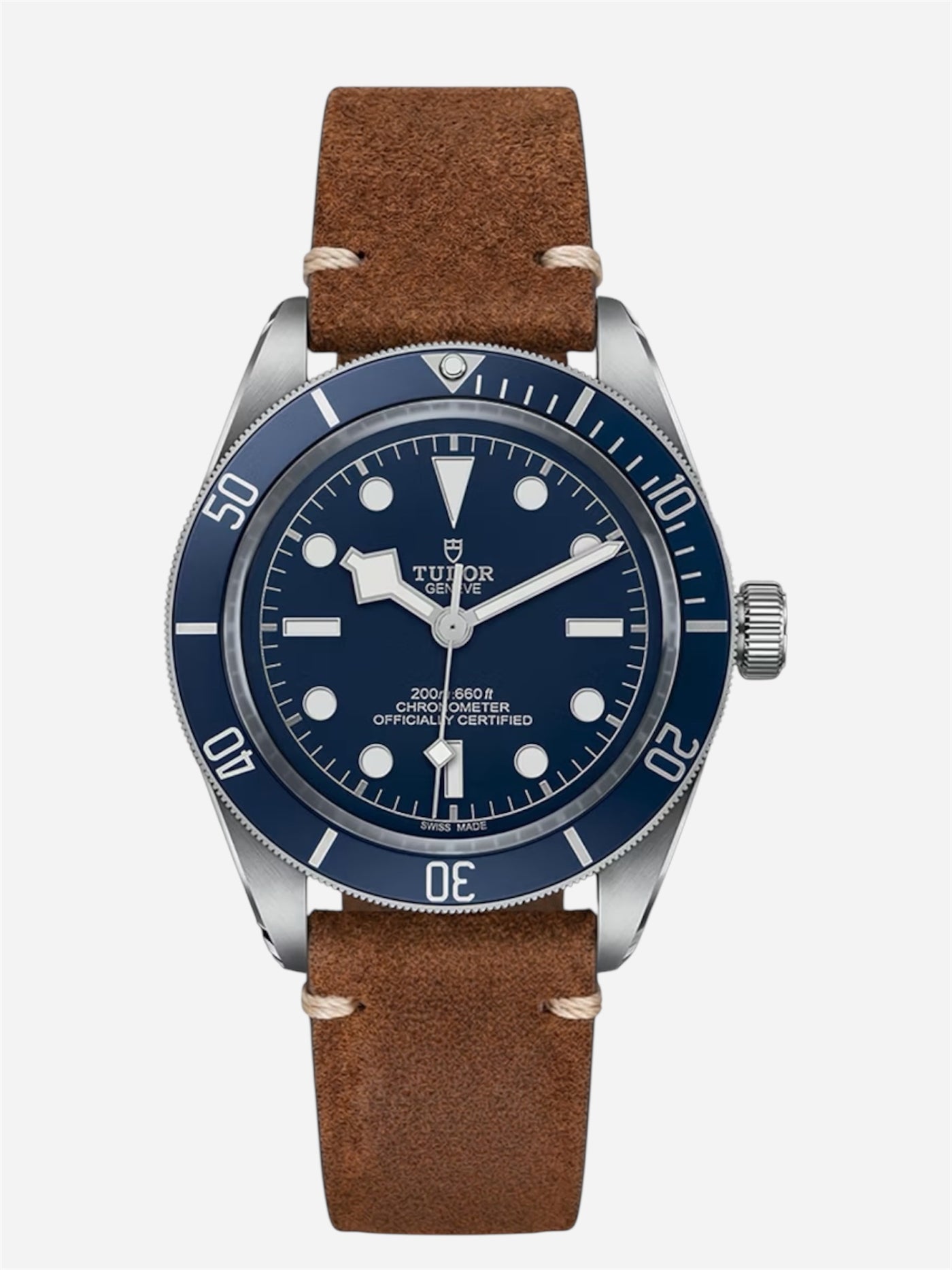 Genuine Leather Strap for Tudor Black Bay 58 Blue