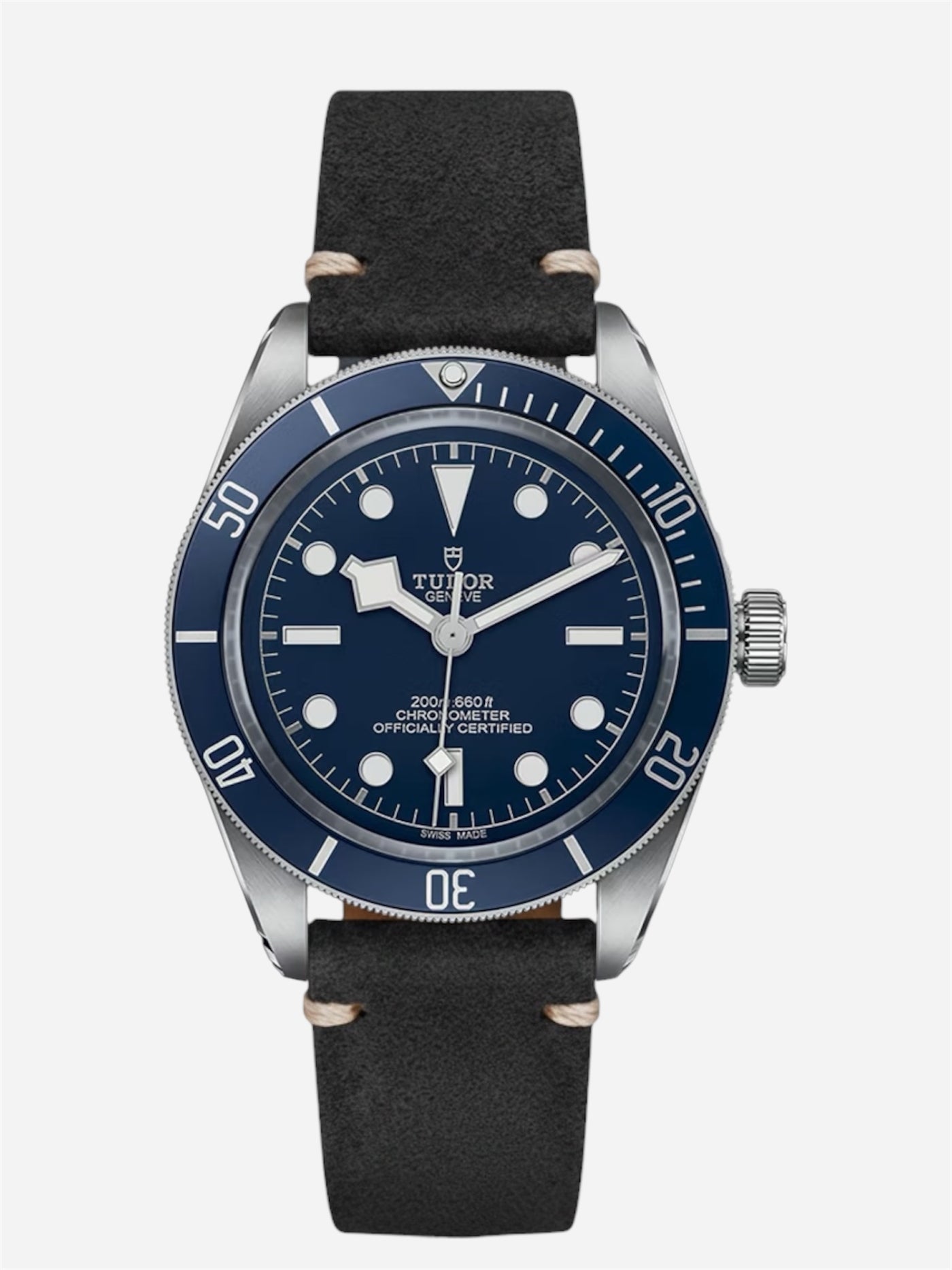 Genuine Leather Strap for Tudor Black Bay 58 Blue