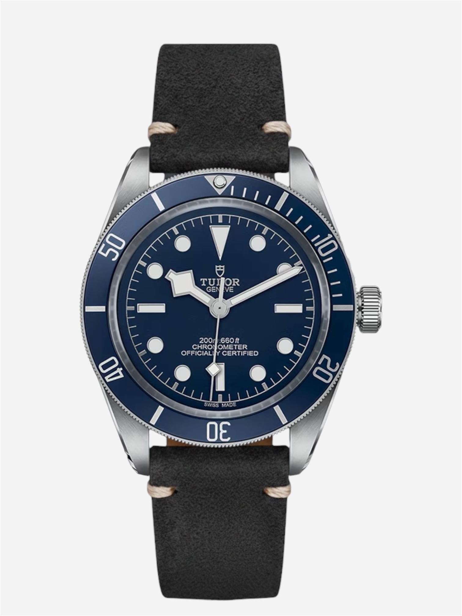 Genuine Leather Strap for Tudor Black Bay 58 Blue