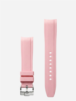 Pink Rubber Strap for Omega x Swatch Mission to Venus