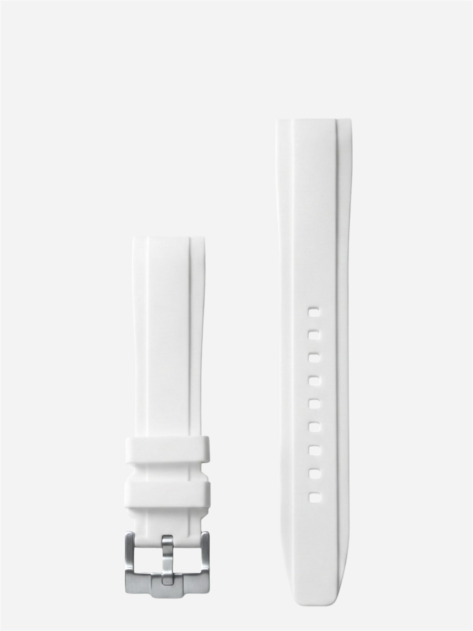 White Rubber Strap for Omega x Swatch Mission to Mars