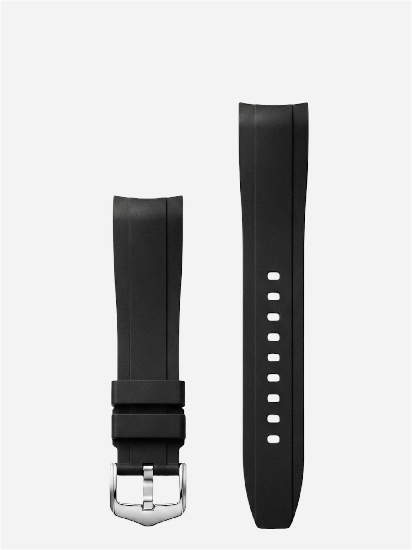 Black Rubber Strap for Omega x Swatch Mission to Moon